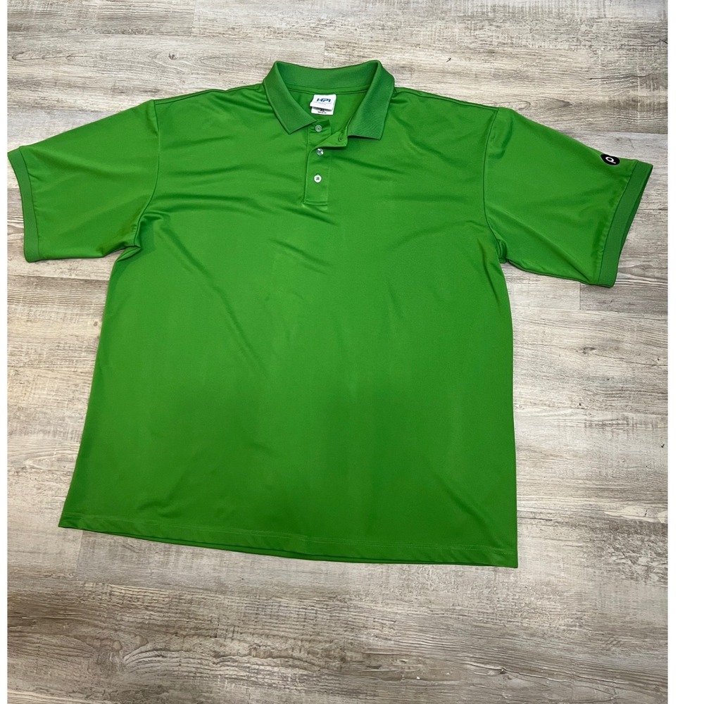 Publix Employee Uniform Green Performance Polo Shirt HPI Mens XL 74834